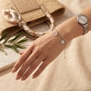 سوارة طايحه فضي SF017