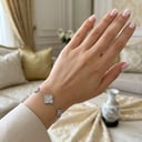 سوارة طايحه فضي SF008