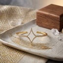سوارة واقفه ذهبي S006