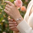 سوارة طايحه فضي SF009