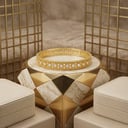 سوارة واقفه ذهبي S019