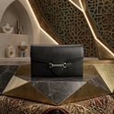 شنطة كتف وسط أسود PRQ - 3276