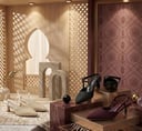كعب مخملي أنيق بارتفاع متوسط MB-6118