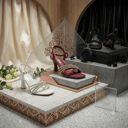 كعب صندل رفيع MB-5327 بعدة خيارات