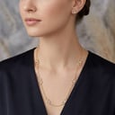 وشاح وحلق ذهبي WS003