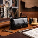 Double Eye Mini Bag – Black