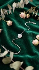 سوارة طايحه فضي SF003
