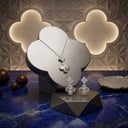 سلسال وحلق فضي SF019