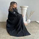 عباية بلو فلاورز