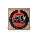 D'Addario NORMAL TENSION Silver Plated Wrap, Nylon Core, Clear Nylon Trebles