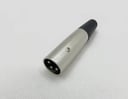 Microphone Jack / Silver Black