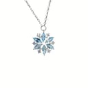 Blue Flower Necklace