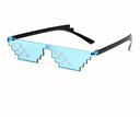  Blue Pixel Sunglasses