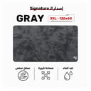 ماوس باد قراي سقنتشر القيمنق - Signature Gray Gaming Mousepad 4U 3XL