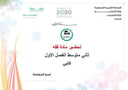 تحضير فقة ثاني متوسط الفصل الأول كتبي
