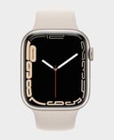 Apple Watch Series 7 MKN63B 45mm GPS Starlight Aluminum Case with Starlight Sport Band No.915E Code- 40