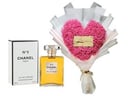Roses Box With Chanel No. 5 Paris EDP 100ml-391