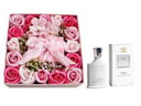 Roses Box With Creed Silver Mountain Water Perfume for Men EDP 100ml-328
