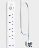 ANKER POWER EXTEND USB 4 STRIP 6-IN-1 USB POWER STRIP 2M No.1250E