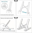 LAPTOP STAND CREATIVE FOLDING STORAGE BRACKET No.1258E