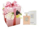 Roses Box With Chanel Coco Mademoiselle L'eau Privee Eau Pour La Nuit EDP 100ml