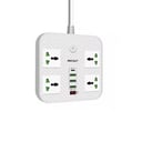 Power socket 1pd + 3usb 4 power socket 3000w No.410E