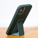 Cover Lether iPhone 14 Green Color No.416E
