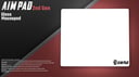 Mousepad Glass 2.0 - White-  490x420 MM