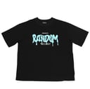 SS23 Random Black T-shirt | Spray Design