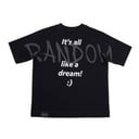 Random WS23 Black T-Shirt | Just Black Line