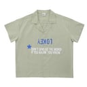 IYKYK SHIRT, PALE GREEN 