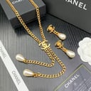 طقم اكسسوارات نسائية ماركة شانيل 