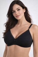 Italian Bra 90% Cotton - Daily Comfort Wireless B Cup