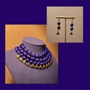 navy blue stones set - #60