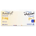 Amaryl 3 mg Tablet 30pcs