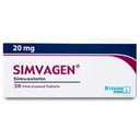 Simvagen 20 mg 30 Tablet 