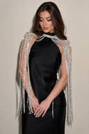 RHINESTONE TOP HANDMADE