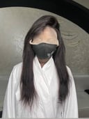 باروكة طبيعية للنساء 20 انش  استريت كثافه 180