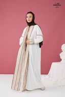 عباية كويتي لف باللون السكري