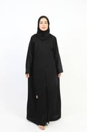عباية كويتي واسعة بأزرار