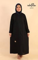 عباية كويتي باللون الأسود