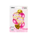 طقم بالونات أعياد الميلاد – Happy Birthday (7 بالونات)	