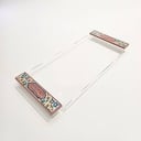 Hand painted large tray with size large