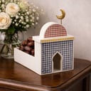 COLOURED MASARRAH MOSQUE - MEDIUM -  WITH PLATE