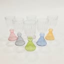 Welcome Drink Glasses  6 Hand Made