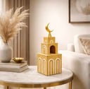 منارات سراب من الخشب الطبيعي خشبي S