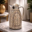 MOP hand painted thormous - Ornate