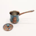 Hand Painted Turkish Coffee Pot (Cezve/ركوة)
