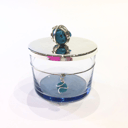 Sugary silver with Turquiose precious stones 