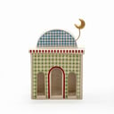 LARGE COLOURED MASARRAH MOSQUE